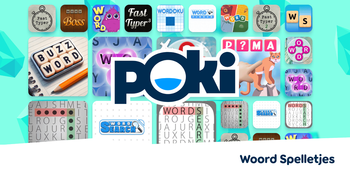 WOORD SPELLETJES 🗒️ - Speel Gratis Online! | Poki