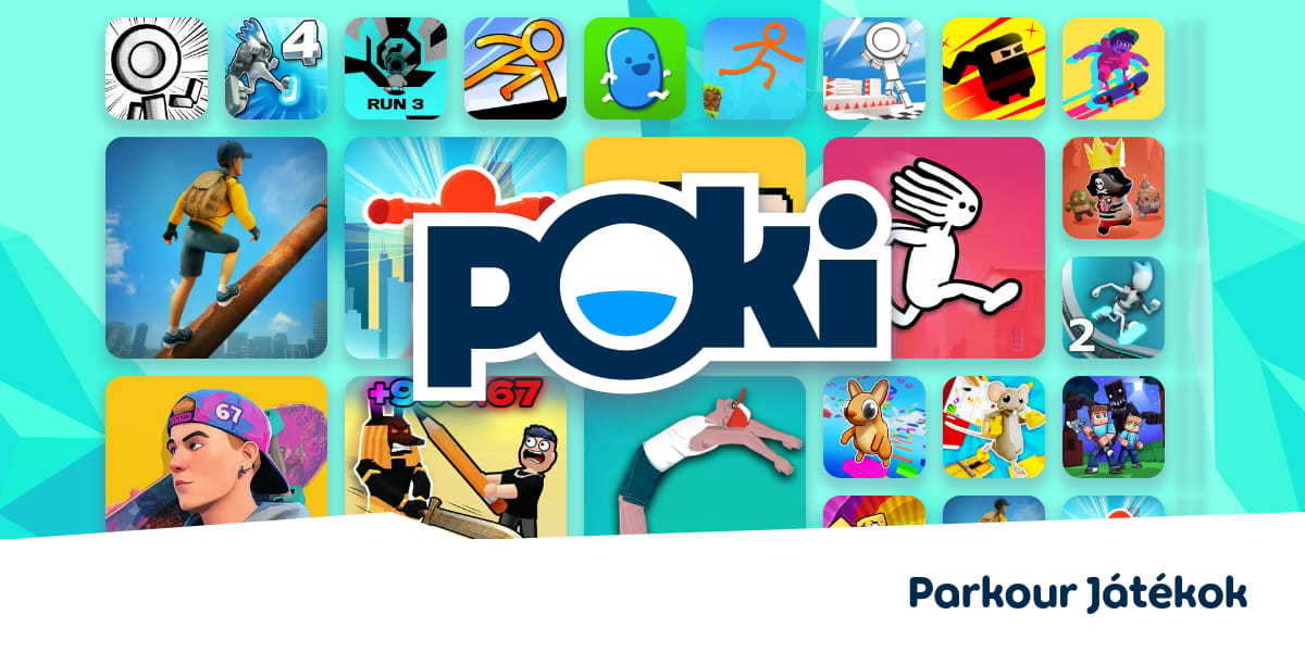 PARKOUR JÁTÉKOK 🏃‍♂️ - Játssz Online Ingyen! | Poki