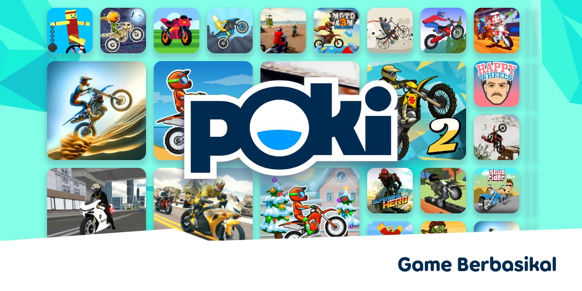 GAME BERBASIKAL 🚲 Main Dalam Talian Secara Percuma! Poki