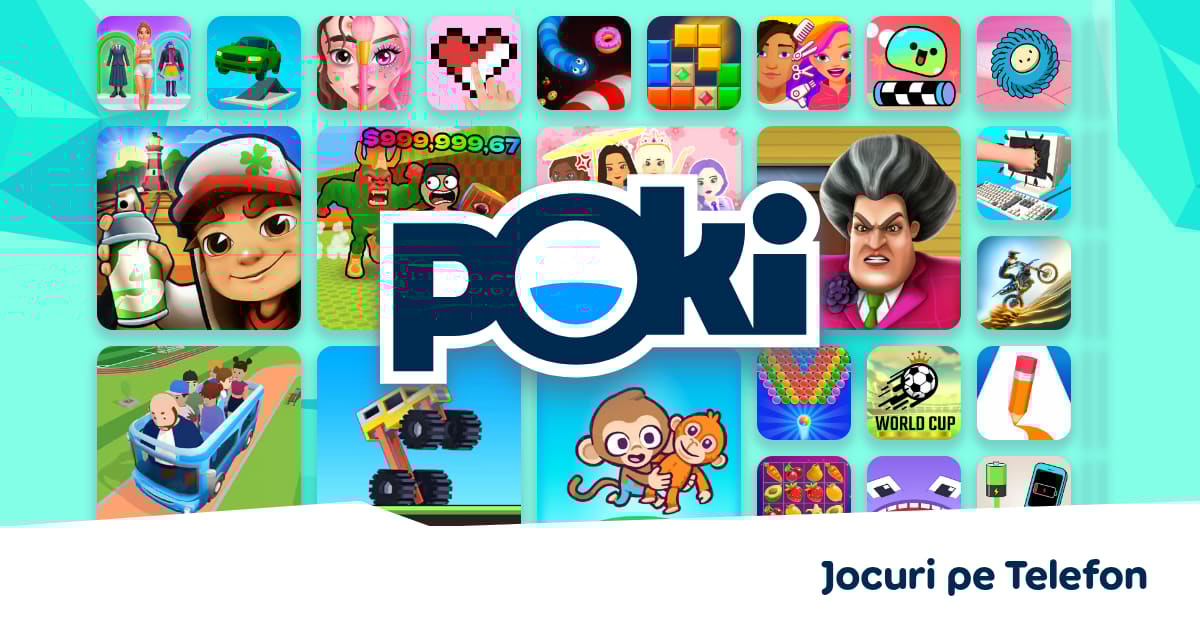 JOCURI PE TELEFON 📱 - Joacă Online Gratuit! | Poki