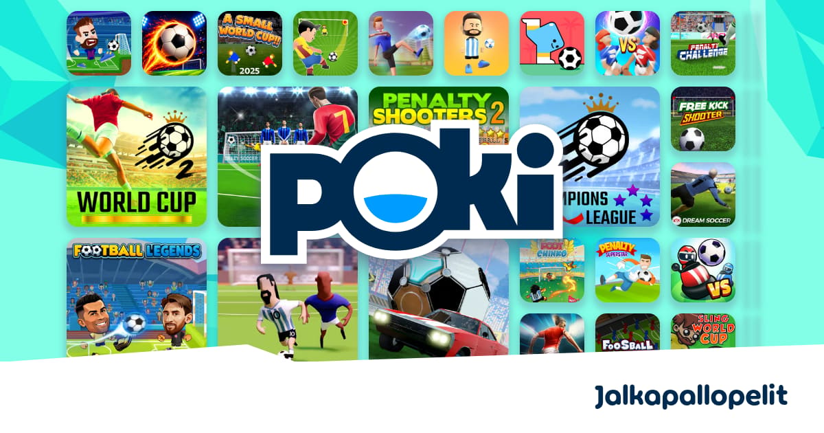 JALKAPALLOPELIT ⚽ - Pelaa Ilmaiseksi Netissä! | Poki