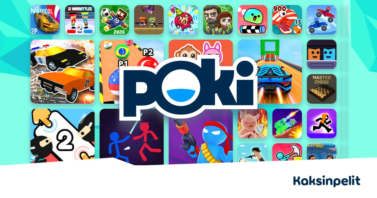 KAKSINPELIT 👥 - Pelaa Ilmaiseksi Netissä! | Poki