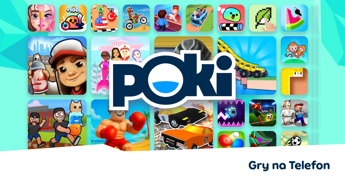GRY NA TELEFON 📱 - Graj za Darmo Online! | Poki