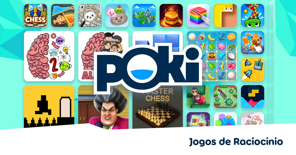 JOGOS DE RACIOCÍNIO 🧠 - Jogue Grátis Online! | Poki