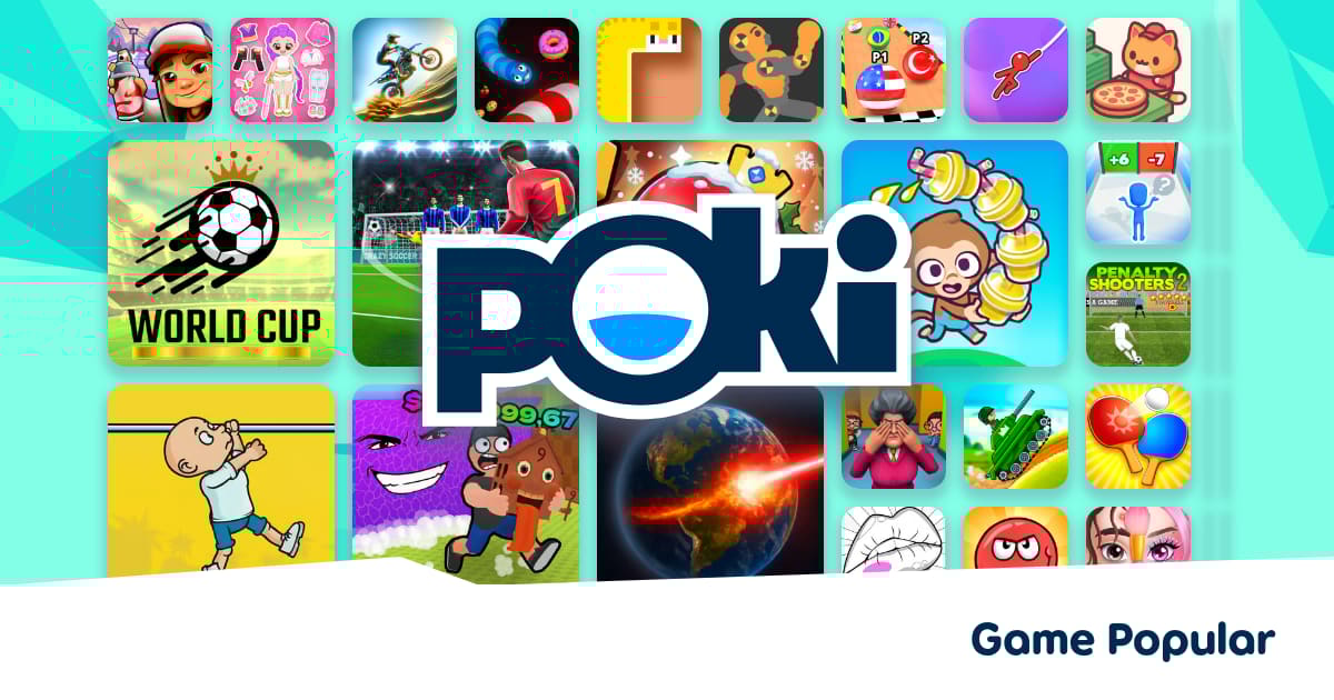 WHAT ARE THE MOST POPULAR GAMES ON POKI visual data 3