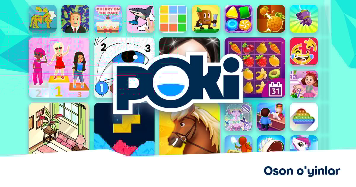 OSON O'YINLAR 👶 - Onlayn bepul oʻynang! | Poki